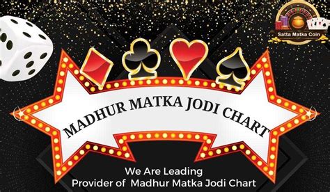 madhur matka jodi chart|madhuri chart.